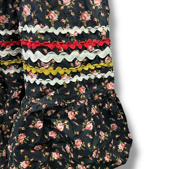 Vintage Midcentury 1940s / 1950's MODE O'DAY Floral Patterned Dress - Picture 3 of 9